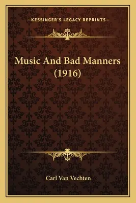 Music And Bad Manners (1916)