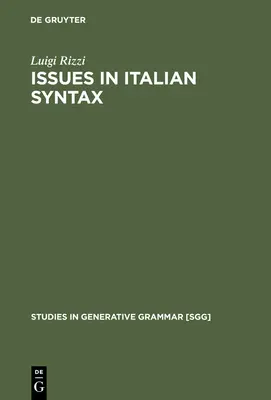 Az olasz szintaktika kérdései - Issues in Italian Syntax