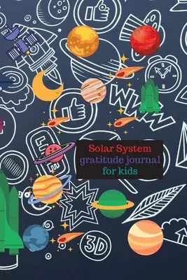 Naprendszer hálanapló gyerekeknek - Solar system gratitude journal for kids