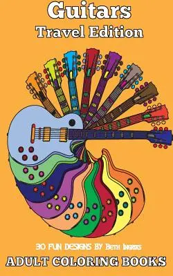 Felnőtt színezőkönyvek: Guitars - Adult Coloring Books: Guitars