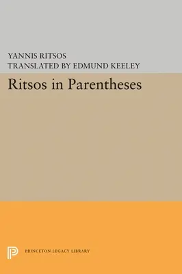 Ritsos zárójelben - Ritsos in Parentheses