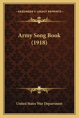 Army Song Book (1918)