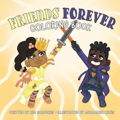 Örök barátok színezőkönyv - Friends Forever Coloring Book