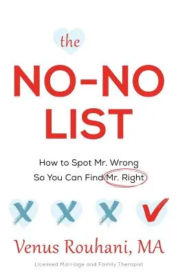 A nem-nem-lista: Mr. Wrong, hogy megtalálhasd Mr. Right-ot - The No-No List: How to Spot Mr. Wrong So You Can Find Mr. Right