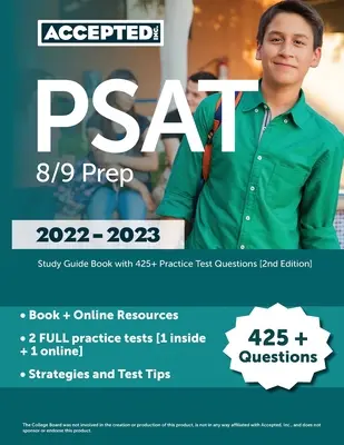 PSAT 8/9 Prep 2022-2023: Gyakorlati tesztkérdések [2. kiadás] - PSAT 8/9 Prep 2022-2023: Study Guide Book with 425+ Practice Test Questions [2nd Edition]