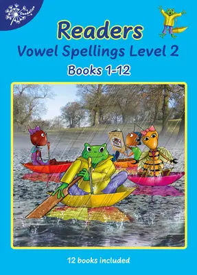 Phonic Books Dandelion Readers Vowel Spellings Level 2 VIV Wails Bindup: Dekódolható könyvek kezdő olvasóknak Vowel Teams - Phonic Books Dandelion Readers Vowel Spellings Level 2 VIV Wails Bindup: Decodable Books for Beginner Readers Vowel Teams