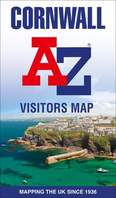 Cornwall A-Z látogatói térkép - Cornwall A-Z Visitors Map