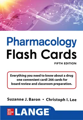 Lange Farmakológiai tanulókártyák, ötödik kiadás - Lange Pharmacology Flash Cards, Fifth Edition