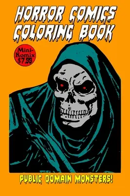Horror képregények színező könyvek - Horror Comics Coloring Books