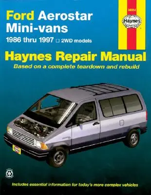 Ford Aerostar Mini-Van (86 - 97) - Ford Aerostar Mini-Vans (86 - 97)