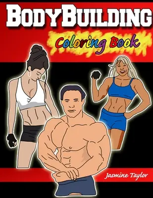Testépítés színező könyv - Bodybuilding Coloring Book