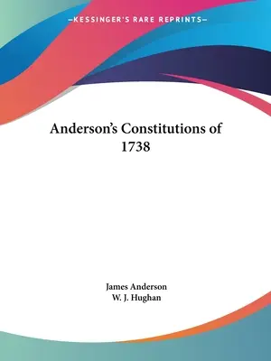 Anderson 1738-as alkotmányai - Anderson's Constitutions of 1738