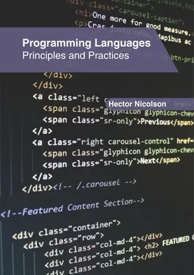 Programozási nyelvek: Principles and Practices (Alapelvek és gyakorlatok) - Programming Languages: Principles and Practices