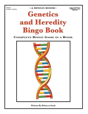 Genetika és öröklődés Bingo Book: Teljes bingójáték egy könyvben - Genetics and Heredity Bingo Book: Complete Bingo Game In A Book