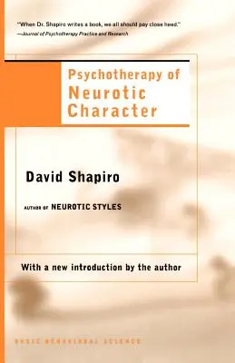 A neurotikus jellem pszichoterápiája - Psychotherapy of Neurotic Character