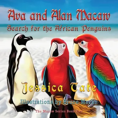 Ava és Alan Ara afrikai pingvinek után kutatva - Ava and Alan Macaw Search for African Penguins