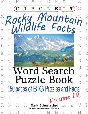 Circle It, Rocky Mountain Wildlife Facts, Szókereső, Puzzle Book, Szókereső, Puzzle Book - Circle It, Rocky Mountain Wildlife Facts, Word Search, Puzzle Book