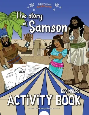 Sámson története Tevékenységi könyv - The Story of Samson Activity Book