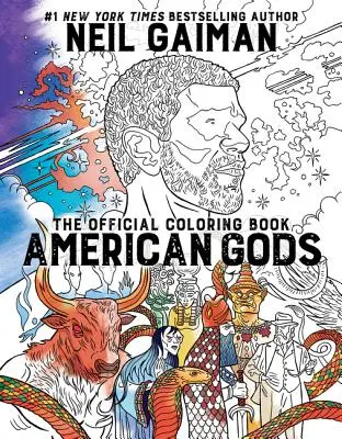 Amerikai istenek: A hivatalos színezőkönyv: A Coloring Book - American Gods: The Official Coloring Book: A Coloring Book