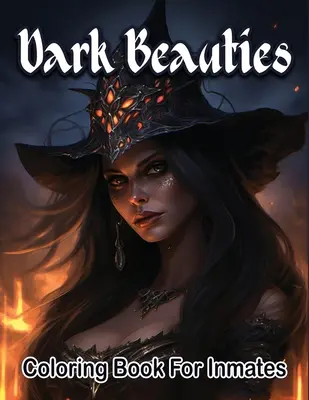 Sötét szépségek nő színező könyv rabok számára - Dark beauties woman coloring book for inmates