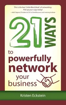 21 módja annak, hogy erőteljesen hálózatba szervezd a vállalkozásodat - 21 Ways to Powerfully Network Your Business