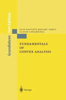 A konvex analízis alapjai - Fundamentals of Convex Analysis