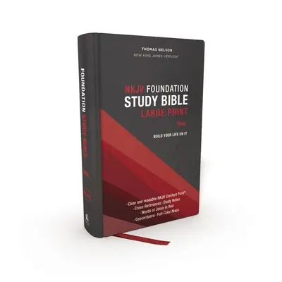 Nkjv, Foundation Study Bible, Large Print, Hardcover, Red Letter, Thumb Indexed, Comfort Print: Szent Biblia, New King James Version - Nkjv, Foundation Study Bible, Large Print, Hardcover, Red Letter, Thumb Indexed, Comfort Print: Holy Bible, New King James Version