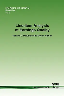 A nyereségminőség tételes elemzése - Line-Item Analysis of Earnings Quality