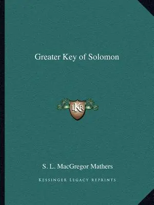 Salamon nagyobb kulcsa - Greater Key of Solomon