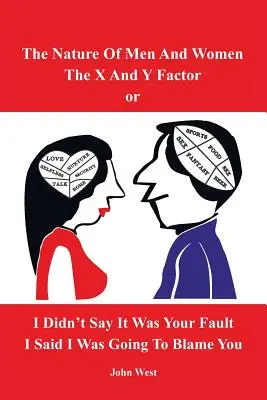 A férfiak és nők természete, Az X és Y tényező, avagy Nem azt mondtam, hogy a te hibád, hanem azt, hogy téged foglak hibáztatni - The Nature of Men and Women, The X and Y Factor, or I Didn't Say it was your Fault, I Said I was Going to Blame You