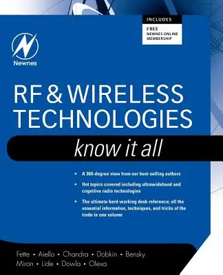 RF és vezeték nélküli technológiák: Mindent tudni [CDROM-mal] - RF and Wireless Technologies: Know It All [With CDROM]