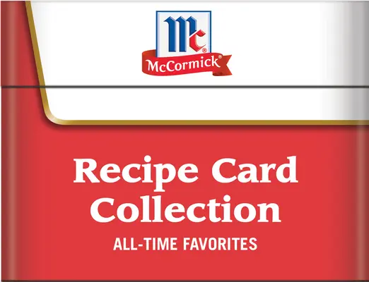 McCormick All-Time Favorites - Receptkártya-gyűjtemény Tin - McCormick All-Time Favorites - Recipe Card Collection Tin