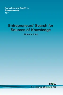 A vállalkozók tudásforrások keresése - Entrepreneurs' Search for Sources of Knowledge