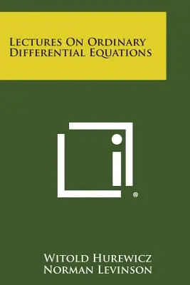 Přednášky o obyčejných diferenciálních rovnicích - Lectures On Ordinary Differential Equations