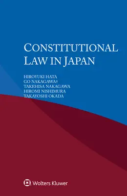 Az alkotmányjog Japánban - Constitutional Law in Japan