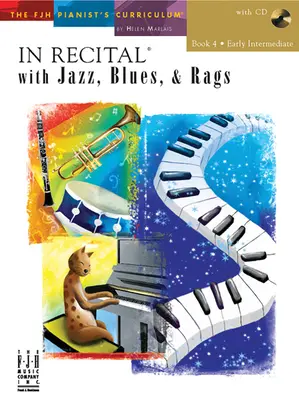 In Recital(r) with Jazz, Blues, & Rags, 4. könyv - In Recital(r) with Jazz, Blues, & Rags, Book 4