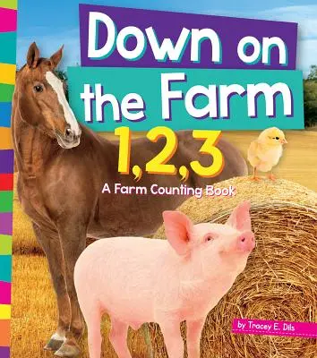 Down on the Farm 1, 2, 3: A Farm Counting Book (A farm számolókönyv) - Down on the Farm 1, 2, 3: A Farm Counting Book