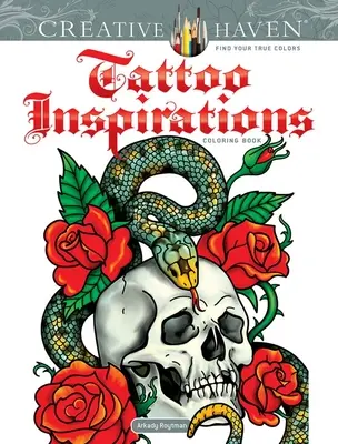 Creative Haven Tattoo Inspirációk színezőkönyv - Creative Haven Tattoo Inspirations Coloring Book