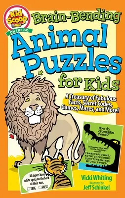 Agyhajlító állatos rejtvények gyerekeknek: Mesés tények, titkos kódok, játékok, labirintusok és még sok más! - Brain-Bending Animal Puzzles for Kids: A Treasury of Fabulous Facts, Secret Codes, Games, Mazes, and More!