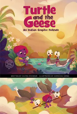 Teknősbéka és a libák: Egy indiai grafikus népmese - Turtle and the Geese: An Indian Graphic Folktale