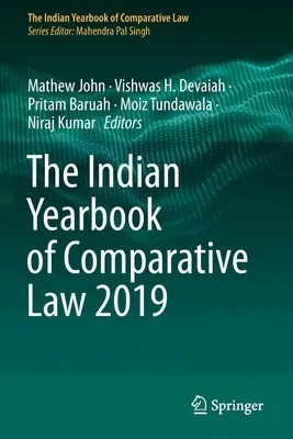 Az összehasonlító jog indiai évkönyve 2019 - The Indian Yearbook of Comparative Law 2019