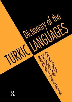 Török nyelvek szótára - Dictionary of Turkic Languages