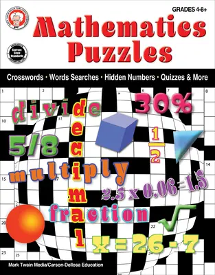 Matematikai rejtvények munkafüzet - Mathematics Puzzles Workbook