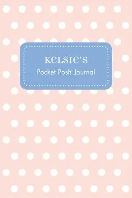 Kelsie Pocket Posh naplója, pöttyös, pöttyös - Kelsie's Pocket Posh Journal, Polka Dot