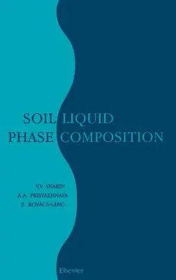 A talaj folyékony fázisának összetétele - Soil Liquid Phase Composition