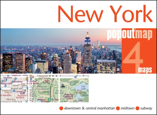 New York Popout térkép - New York Popout Map