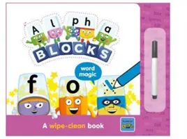 Alphablocks Word Magic: A Wipe-Clean Book (Szóvarázslatos könyv) - Alphablocks Word Magic: A Wipe-Clean Book