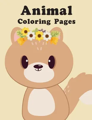 Állati színező oldalak: képeskönyvek idősebbeknek baby - Animal Coloring Pages: picture books for seniors baby