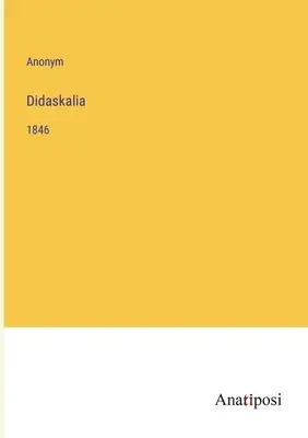 Didaskalia: 1846