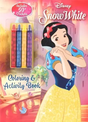 Hófehérke: Színezés zsírkrétákkal - Disney: Snow White Coloring with Crayons